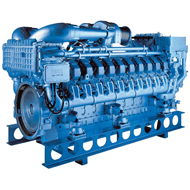 Двигатель MTU 20V4000G63 (Мощность 2000 кВт/2682 л.с.)